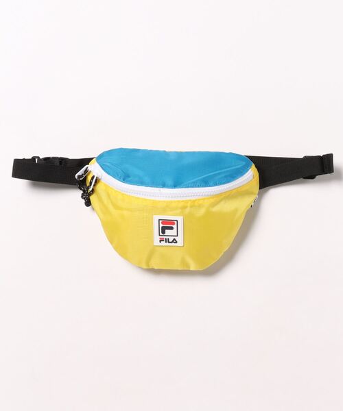 FILA（フィラ）の「【z】【FILA】Heritage Waist Bag（ボディバッグ/ウエストポーチ・レディース・ネイビー/イエロー/グリーン/ブラック・FREE）」の4枚目の写真
