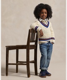 POLO RALPH LAUREN CHILDRENSWEAR（ポロ ラルフ ローレン チルドレンズウェア）の「アイコニック クリケット セーター（ニット/セーター・キッズ）」