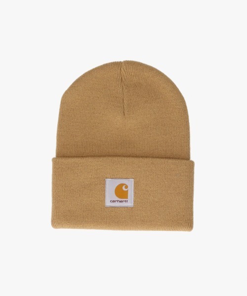 Carhartt（カーハート）の「carhartt ACRYLIC WATCH HAT / カーハート（ニットキャップ/ビーニー・レディース・ブラック/ライトグレー/ベージュ/ナチュラル/ダークグリーン/ブラウン・O/S）」の15枚目の写真