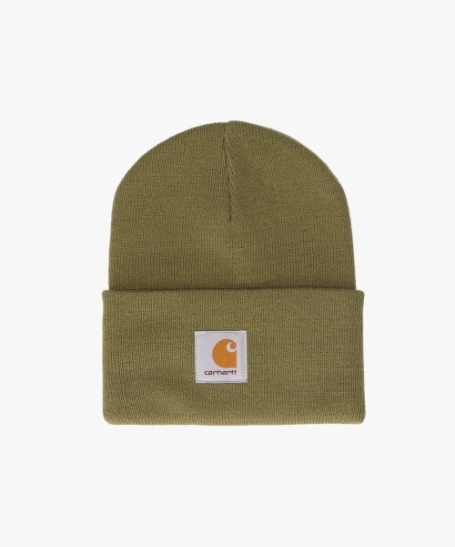 Carhartt（カーハート）の「carhartt ACRYLIC WATCH HAT / カーハート（ニットキャップ/ビーニー・レディース・ブラック/ライトグレー/ベージュ/ナチュラル/ダークグリーン/ブラウン・O/S）」の19枚目の写真