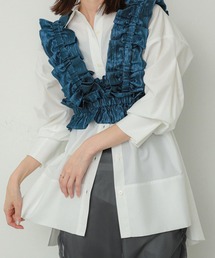 SENSE OF PLACE by URBAN RESEARCH | シャイニーフリルビスチェ(ベスト)