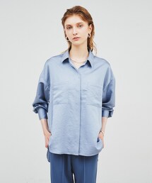 cloenc | ヴィンテージサテンシャツ(シャツ/ブラウス)