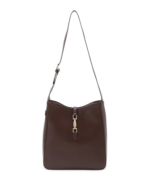 VIS（ビス）の「【A4収納】ホーボーバッグ（トートバッグ・レディース・キナリ/ダークブラウン/ブラック・FREE）」の22枚目の写真