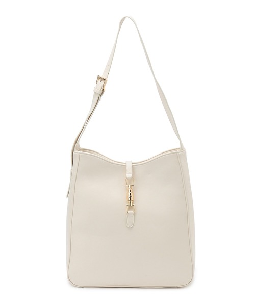 VIS（ビス）の「【A4収納】ホーボーバッグ（トートバッグ・レディース・キナリ/ダークブラウン/ブラック・FREE）」の12枚目の写真