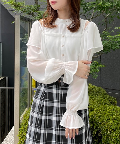 Faasi Unikko / cut and sew 長袖カットソー Faasi Unikko / cut and