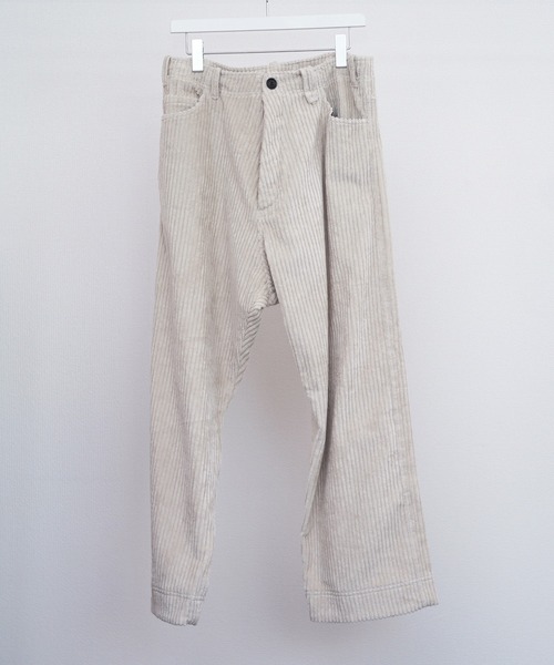 【O-PROJECT / オープロジェクト】CORDUROY TROUSERS コーデュロイトラウザー（その他パンツ）｜O project（オープロジェクト）