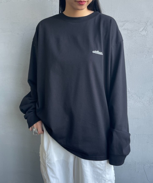 THOUSAND MILE/サウザンドマイル] ワンポイントロゴ刺繍 ロング