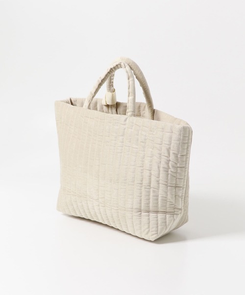 beej(ビージ)の「『別注』beej×DOORS キルティングトート(トートバッグ・レディース・イエロー/アイボリー・ONE)」の15枚目の写真