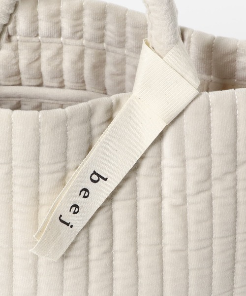 beej(ビージ)の「『別注』beej×DOORS キルティングトート(トートバッグ・レディース・イエロー/アイボリー・ONE)」の18枚目の写真