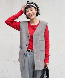 FREAK'S STORE | ツイードベスト(ベスト)