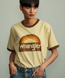 Lee | Wrangler/ラングラー【ユニセックス】Wranglerロゴ リンガーTシャツ(Tシャツ/カットソー)