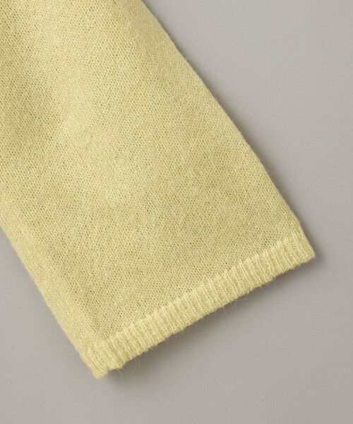 RONEL（ロネル）の「ルーズニットシャツ（ニット/セーター・レディース・グレー/オフホワイト/ライム/ライトピンク・FREE）」の7枚目の写真