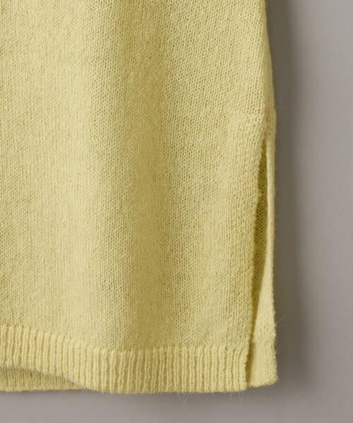 RONEL（ロネル）の「ルーズニットシャツ（ニット/セーター・レディース・グレー/オフホワイト/ライム/ライトピンク・FREE）」の8枚目の写真