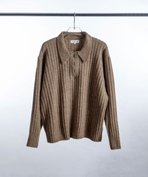 ZIP FIVE -White Line-（ジップファイブホワイトライン）の「【White Line】 コンパクト ハーフジップ ニット / 短丈 ニット（ニット/セーター）」