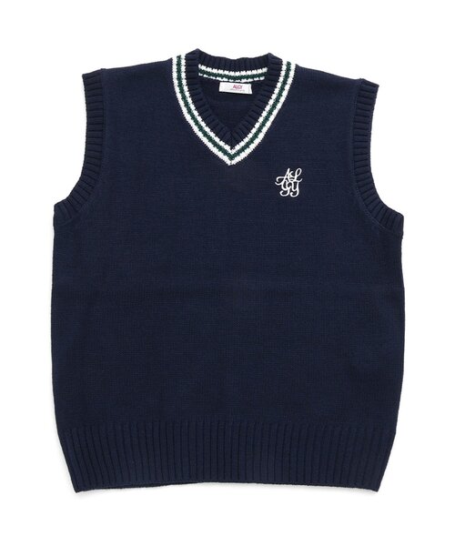 algy（アルジー）の「【セレモニー対応】ニットベスト（ベスト・キッズ・ネイビー/ベージュ・SMALL/MEDIUM/X-SMALL/XX-SMALL）」の10枚目の写真