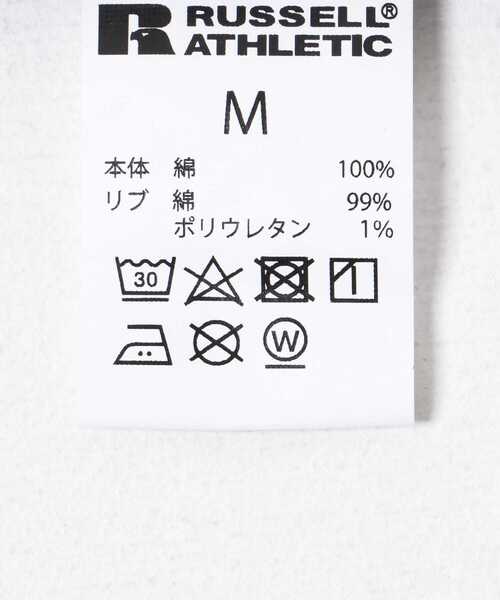 Russell Athletic（ラッセルアスレティック）の「『別注』RUSSELL ATHLETIC×URBAN RESEARCH　Athleo SWEAT（スウェット・メンズ・ブラック/チャコールグレー/ホワイト・LARGE/MEDIUM）」の10枚目の写真