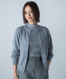 BrisbaneVネックカーディガン≪手洗い可能≫