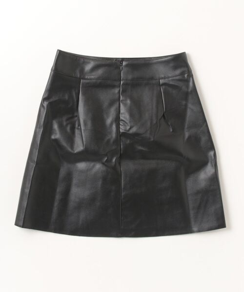 Per sist ence（パーシエンス）の「フェイクレザータイトミニスカート（スカート・レディース・ブラック・SMALL/MEDIUM/LARGE）」の2枚目の写真
