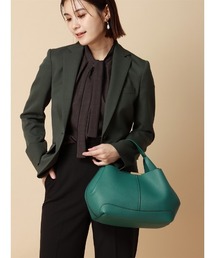 WEB限定 ハンドバッグ 型押しフェイクレザー