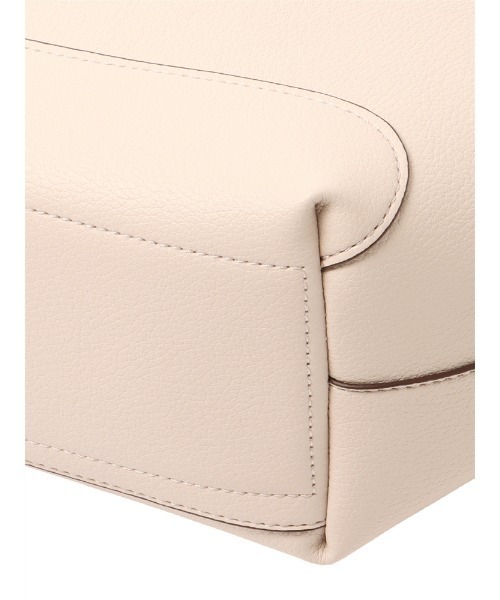 SUIT SQUARE（スーツスクエア）の「WEB限定 ハンドバッグ 型押しフェイクレザー（ハンドバッグ・レディース・アイボリー/ブラウン/グリーン・F）」の7枚目の写真