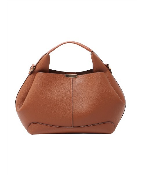 SUIT SQUARE（スーツスクエア）の「WEB限定 ハンドバッグ 型押しフェイクレザー（ハンドバッグ・レディース・アイボリー/ブラウン/グリーン・F）」の11枚目の写真