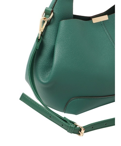 SUIT SQUARE（スーツスクエア）の「WEB限定 ハンドバッグ 型押しフェイクレザー（ハンドバッグ・レディース・アイボリー/ブラウン/グリーン・F）」の22枚目の写真