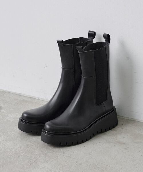 LIVETART（リヴェタート）の「《CORSO ROMA 9》サイドゴアブーツ（ブーツ・レディース・ブラック/ブラウン・39/35/36/37/38）」の3枚目の写真