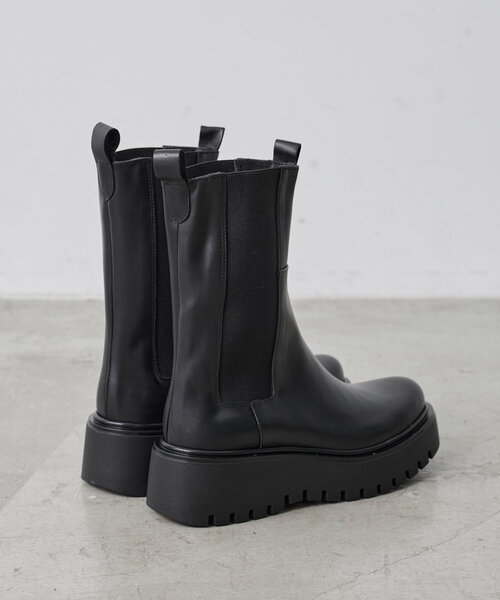 LIVETART（リヴェタート）の「《CORSO ROMA 9》サイドゴアブーツ（ブーツ・レディース・ブラック/ブラウン・39/35/36/37/38）」の6枚目の写真