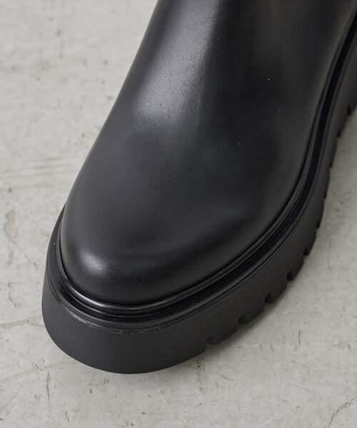 LIVETART（リヴェタート）の「《CORSO ROMA 9》サイドゴアブーツ（ブーツ・レディース・ブラック/ブラウン・39/35/36/37/38）」の7枚目の写真