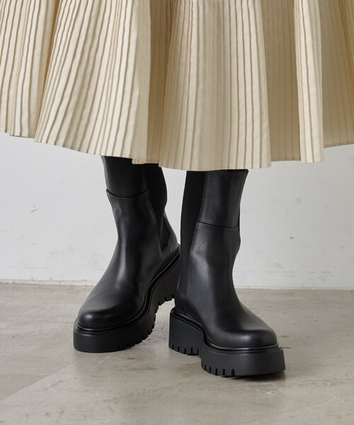 LIVETART（リヴェタート）の「《CORSO ROMA 9》サイドゴアブーツ（ブーツ・レディース・ブラック/ブラウン・39/35/36/37/38）」の15枚目の写真
