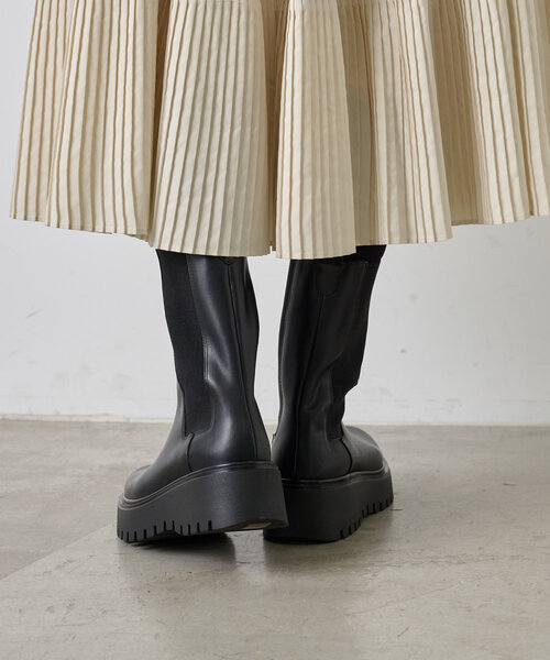 LIVETART（リヴェタート）の「《CORSO ROMA 9》サイドゴアブーツ（ブーツ・レディース・ブラック/ブラウン・39/35/36/37/38）」の17枚目の写真