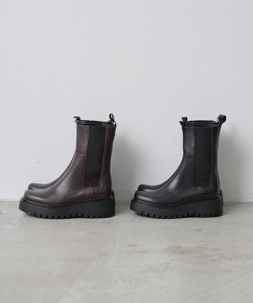 LIVETART（リヴェタート）の「《CORSO ROMA 9》サイドゴアブーツ（ブーツ・レディース・ブラック/ブラウン・39/35/36/37/38）」の18枚目の写真