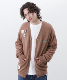 MANASTASH×BILLIONAIRE BOYS CLUB/ビリオネア・ボーイズ・クラブ/MOHAIR CARDIGAN WITH BADGE