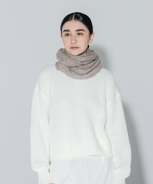 matti totti（マッティトッティ）の「【cumaco】カシミヤ 100% スヌード 無地 バイカラー レディース カシミア カシミヤストール カシミアストール ユニセックス（ネックウォーマー/スヌード）」