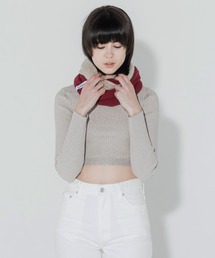 matti totti（マッティトッティ）の「【cumaco】カシミヤ 100% スヌード 無地 バイカラー レディース カシミア カシミヤストール カシミアストール ユニセックス（ネックウォーマー/スヌード）」