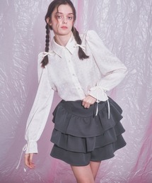 Lovilyn | ローズジャガードシャツブラウス(シャツ/ブラウス)