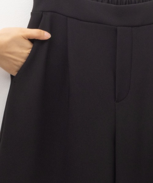 NAVY（ネイビー）の「【ｎAvy】裏側フリース ボンディングワイドテーパードパンツ（その他パンツ・レディース・ブラック/ネイビー/オレンジ/チャコール・M/L）」の11枚目の写真