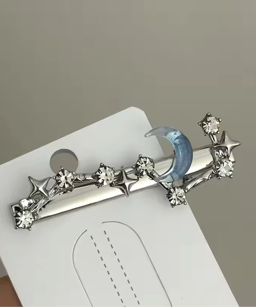 Port（ポート）の「【 Port / ポート 】 シルバー × ブルー デザイン ミニ ヘアクリップ #（ヘアピン・レディース・シルバー/シルバー系その他/シルバー系その他4/シルバー系その他5/シルバー系その他2/シルバー系その他3・FREE）」の10枚目の写真