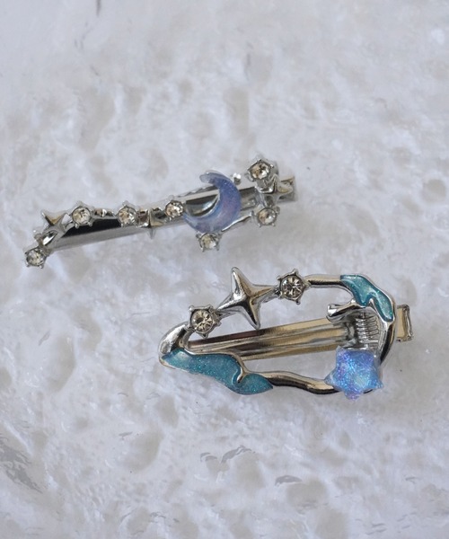 Port（ポート）の「【 Port / ポート 】 シルバー × ブルー デザイン ミニ ヘアクリップ #（ヘアピン・レディース・シルバー/シルバー系その他/シルバー系その他4/シルバー系その他5/シルバー系その他2/シルバー系その他3・FREE）」の17枚目の写真