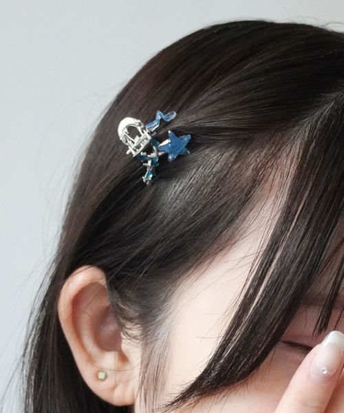 Port（ポート）の「【 Port / ポート 】 シルバー × ブルー デザイン ミニ ヘアクリップ #（ヘアピン・レディース・シルバー/シルバー系その他/シルバー系その他4/シルバー系その他5/シルバー系その他2/シルバー系その他3・FREE）」の19枚目の写真