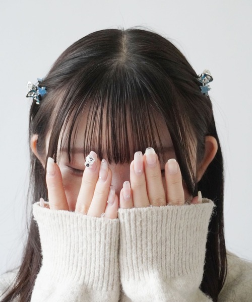 Port（ポート）の「【 Port / ポート 】 シルバー × ブルー デザイン ミニ ヘアクリップ #（ヘアピン・レディース・シルバー/シルバー系その他/シルバー系その他4/シルバー系その他5/シルバー系その他2/シルバー系その他3・FREE）」の20枚目の写真