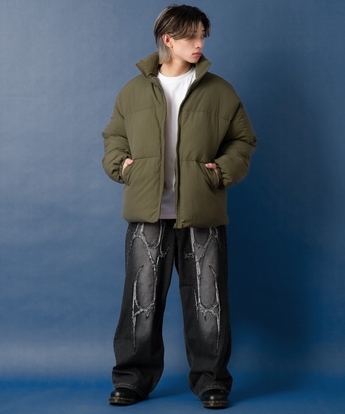 improves（インプローブス）の「ポリダウン パデッドジャケット（ブルゾン・メンズ・ホワイト/ブラック/カーキ・SMALL/MEDIUM/LARGE）」の14枚目の写真