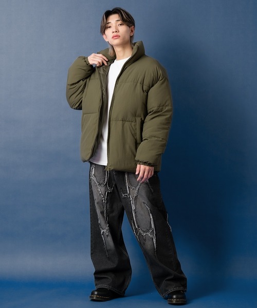 improves（インプローブス）の「ポリダウン パデッドジャケット（ブルゾン・メンズ・ホワイト/ブラック/カーキ・SMALL/MEDIUM/LARGE）」の15枚目の写真