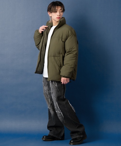 improves（インプローブス）の「ポリダウン パデッドジャケット（ブルゾン・メンズ・ホワイト/ブラック/カーキ・SMALL/MEDIUM/LARGE）」の16枚目の写真