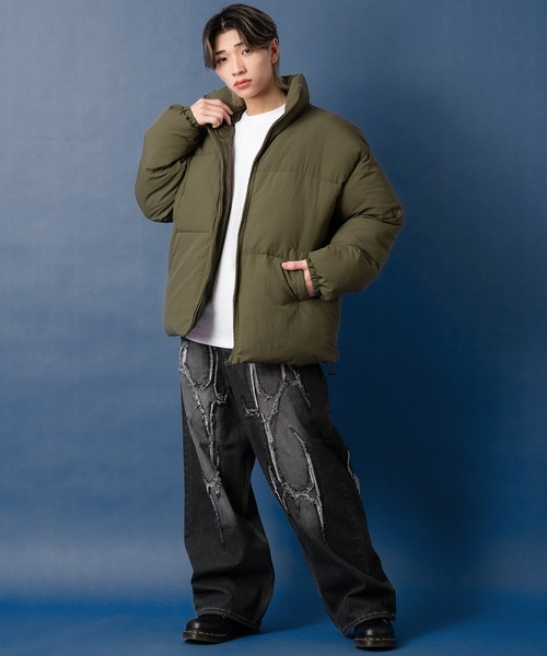 improves（インプローブス）の「ポリダウン パデッドジャケット（ブルゾン・メンズ・ホワイト/ブラック/カーキ・SMALL/MEDIUM/LARGE）」の18枚目の写真