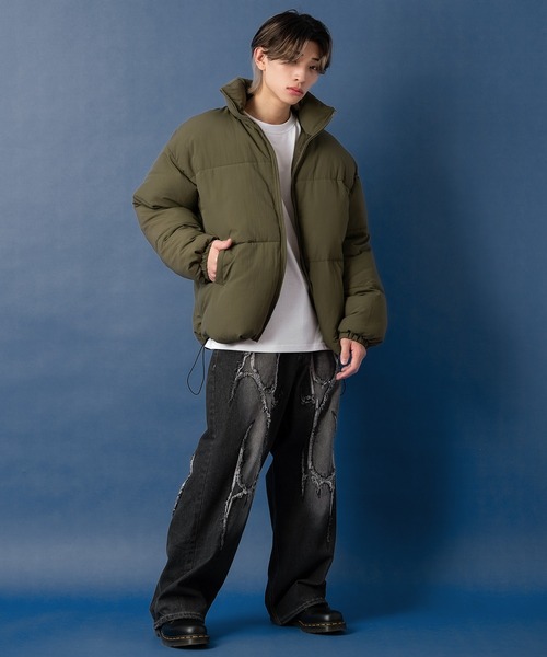 improves（インプローブス）の「ポリダウン パデッドジャケット（ブルゾン・メンズ・ホワイト/ブラック/カーキ・SMALL/MEDIUM/LARGE）」の20枚目の写真