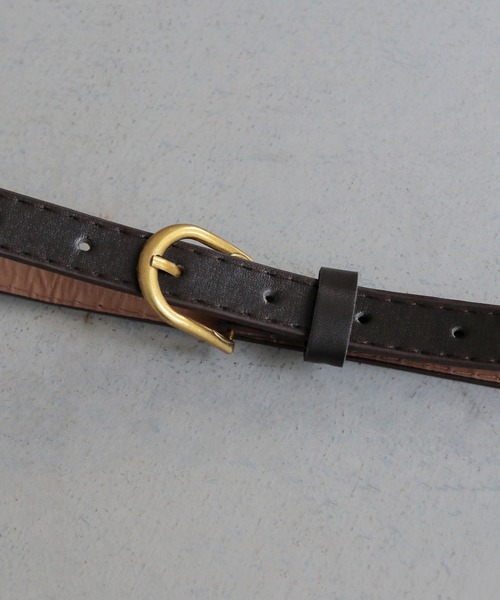 CLEIO（クレイオ）の「【CLEIO】ベルト付き　ハイウエストショートタックパンツ（その他パンツ・レディース・モカ/ベージュ/チャコールグレー/アイボリー/ブラック・FREE）」の17枚目の写真