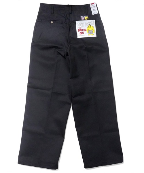 値下げしました。　BEN DAVIS 34✖︎30 ゴリラカット ブラック 新品 BEN DAVIS USA》USA GORILLA CUT BLACK/ゴリラカット（チノパンツ