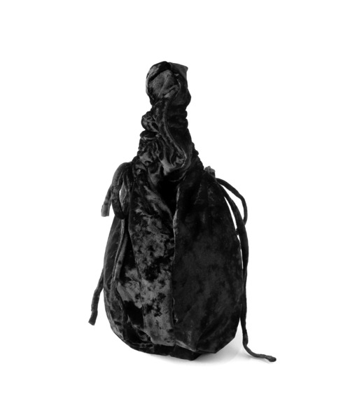 ANEMONE（アネモネ）の「ギャザーハンドルクラッシュベロアバッグ（ハンドバッグ・レディース・ライトブラウン/クリアブルー/ブラック/ベージュ・FREE）」の9枚目の写真