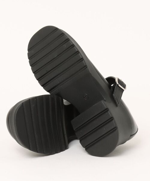 sesenta（セセンタ）の「【sesenta】ベルト付き厚底パンプス（パンプス・レディース・シルバー/ブラック・23.0cm/23.5cm/24.0cm/24.5cm）」の4枚目の写真